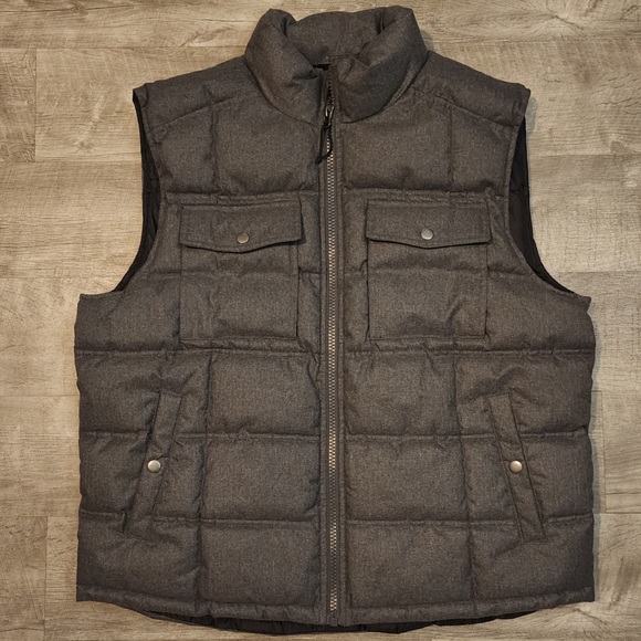 Goodfellow & Co Other - NWOT Goodfellow and Co Grey  Quilted Puffer Vest Size XL
